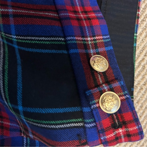 J.Crew Sydney Holiday plaid pants size 00 - Picture 8 of 11